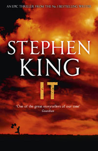 paperback cover for IT by Stephen King