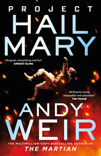 Andy Weir - Project Hail Mary paperback cover